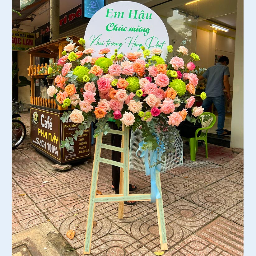 Kệ hoa khai trương tại Long Thành, Nhơn Trạch